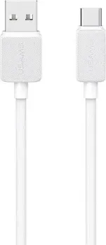Usams US-SJ688 USB Type-A - USB Type-C (1 м, белый)