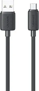 Usams US-SJ690 USB Type-A - microUSB (1 м, черный)