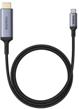 Baseus High Definition Series USB Type-С - HDMI 8K (1.5 м, черный)