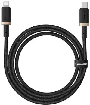 Baseus Dura Series Fast Charging Cable USB Type-C - Lightning 20W (2 м, черный/золотистый)