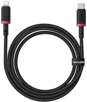 Baseus Dura Series Fast Charging Cable USB Type-C - Lightning 20W (1 м, черный/красный)