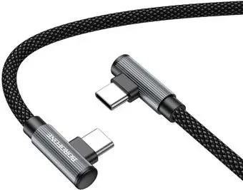 Borofone BU50 USB Type-C - USB Type-C (1 м, черный)