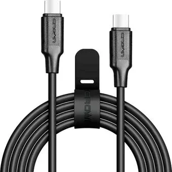 CrownMicro CMCU-3070CC USB Type-C - USB Type-C (1 м, черный)