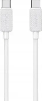 Usams US-SJ696 USB Type-C - USB Type-C (2 м, белый)