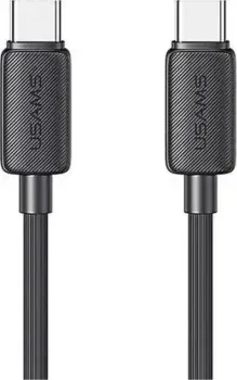 Usams US-SJ691 USB Type-C - USB Type-C (1 м, черный)