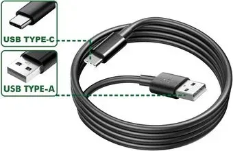 Dyllu DTUB1501 USB Type-A - Type-C (черный)