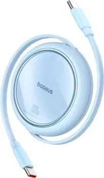 Baseus Free2Draw Mini Retractable USB Type-C-USB Type-C (1 м, голубой)