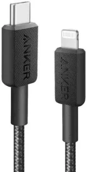 Anker PowerLine 322 A81B5 USB Type-C - Lightning 60W (0.9 м, черный)