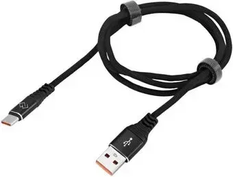 Digma DG-USBA-С-1M-27W USB Type-A - USB Type-C (1 м, черный)