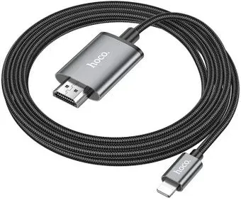 Hoco UA27 Lightning - HDMI (2 м, черный)