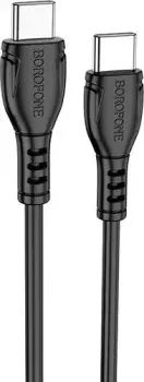 Borofone BX51 USB Type-C - USB Type-C (1 м, черный)