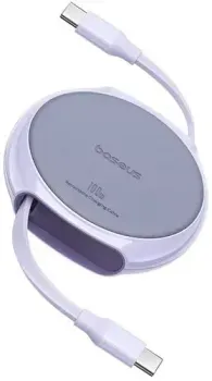 Baseus Free2Draw USB Type-C - USB Type-C (1 м, фиолетовый)