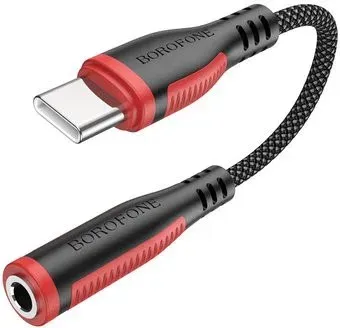Borofone BV17 USB Type-C - Jack 3.5 (черный)