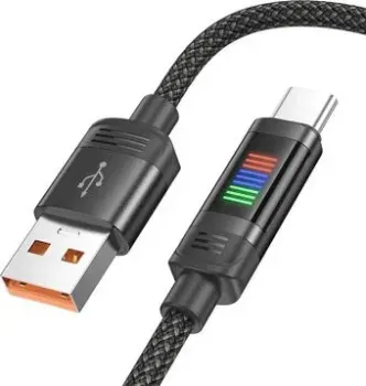 Hoco U126 USB Type-A - USB Type-C (1.2 м, черный)