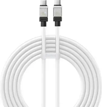 Baseus CoolPlay Series Fast Charging Data Cable 100W USB Type-C - USB Type-C (2 м, белый)