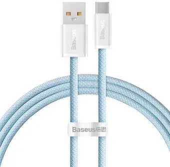Baseus Dynamic Series CALD000703 USB Type-A - USB Type-C (2 м, голубой)
