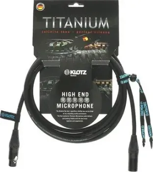 Klotz TI-M0500 XLR - XLR (5 м, черный)