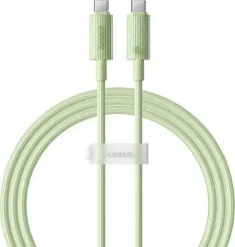 Baseus Habitat Series Fast Charging Cable 100W USB Type-C - USB Type-C (1 м, зеленый)