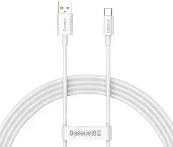 Baseus Superior Series Fast Charging USB Type-A - USB Type-C (1.5 м, белый)