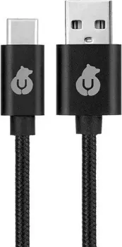 uBear Cord USB Type-A - USB Type-C DC07BL01-AC (1.2 м, черный)