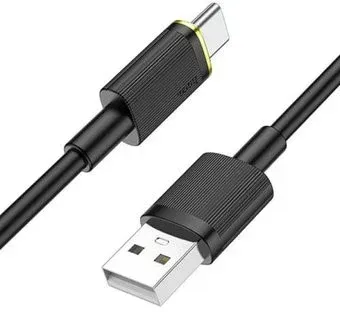 Hoco U109 USB Type-A - USB Type-C (1.2 м, черный)