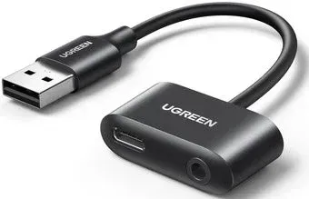 Ugreen CM397 80897 USB Type-A - USB Type-C + 3.5mm