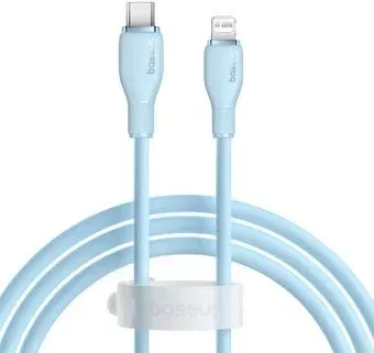 Baseus Pudding Series USB Type-C - Lightning (1.2 м, голубой)