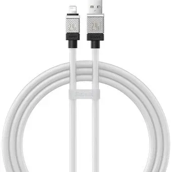Baseus CoolPlay Series USB Type-A - Lightning (1 м, белый)