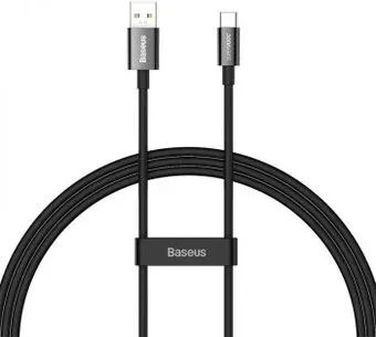 Baseus Superior Series Fast Charging Data USB Type-A - USB Type-C (1 м, черный)