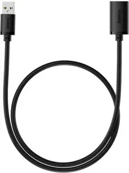 Baseus AirJoy Series USB Type-A 3.0 Extension Cable (5 м, черный)