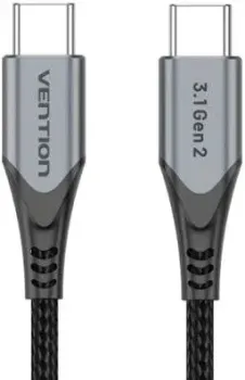 Vention TAHHF USB Type-C - USB Type-C (1 м, черный)