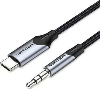 Vention BGKHF USB Type-C - 3.5 Jack (1 м, черный)