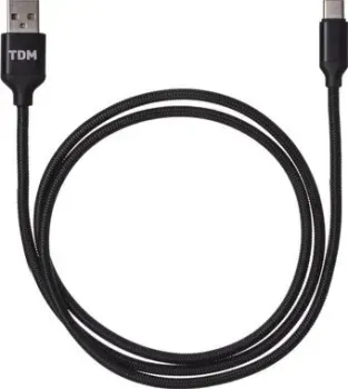 TDM Electric USB Type-A - USB Type-C SQ1810-0308 (1 м, черный)