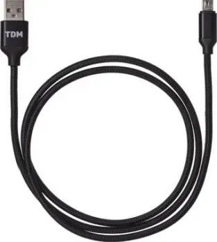 TDM Electric USB Type-A - microUSB SQ1810-0307 (1 м, черный)