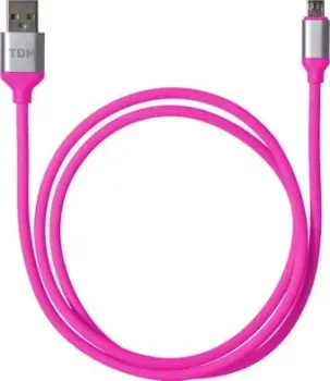 TDM Electric USB Type-A - microUSB SQ1810-0319 (1 м, розовый)