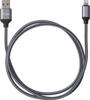 TDM Electric USB Type-A - Lightning SQ1810-0312 (1 м, серый)