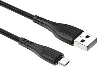 Borofone BX37 USB Type-A MicroUSB (1 м, черный)