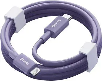 Baseus Superior Series Fast Charging Data USB Type-C - Lightning (1 м, фиолетовый)