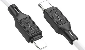 Hoco X90 USB Type-C - Lightning (1 м, белый)