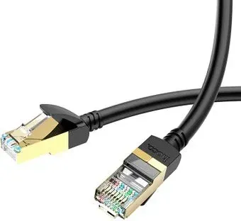 Hoco US02 RJ45 - RJ45 (1 м, черный)