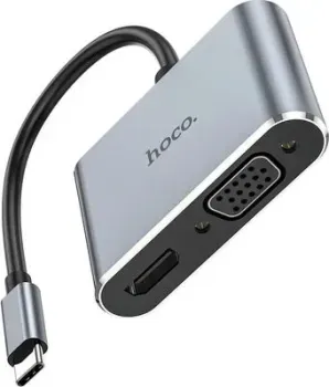 Hoco HB29 USB Type-C - HDMI/VGA