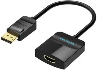 Vention HBGBB DisplayPort - HDMI (0.15 м, черный)