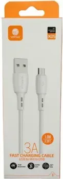 Vipfan X05 USB Type-A -microUSB (1 м, белый)