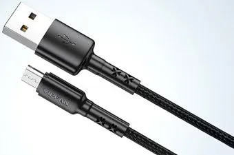 Vipfan X02 USB Type-A - microUSB (1.2 м, черный)