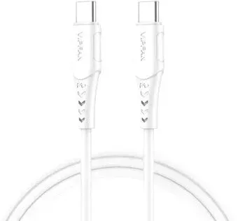 Vipfan P05 USB Type-C- USB Type-C (1 м, белый)