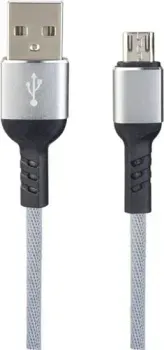Perfeo USB Type-A - MicroUSB U4806 (1 м, серый)