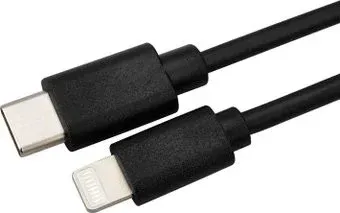 Rexant 18-1827 USB Type-C - Lightning (1 м, черный)
