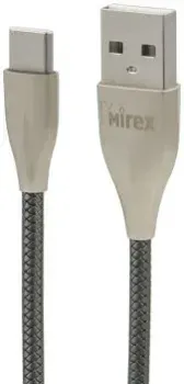 Mirex 13700-BC017TGR USB Type-A - USB Type-C (1.2 м, серый)