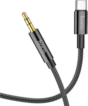 Hoco UPA19 USB Type-C - 3.5 мм (1 м, черный)