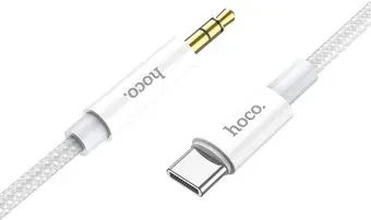 Hoco UPA19 USB Type-C - 3.5 мм (1 м, серебристый)